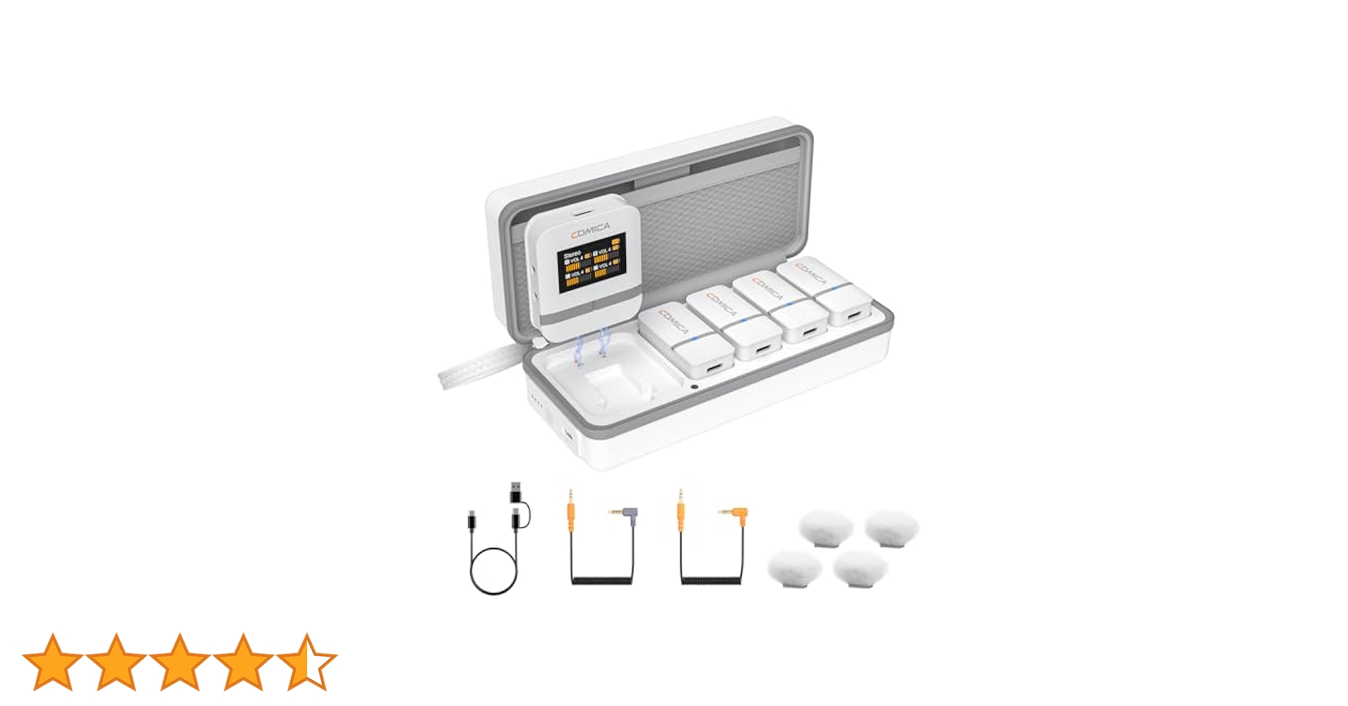 【新品】comica Vimo Q 送信機4台+受信機1台 ワイヤレスピンマイク Amazon.co.jp: Comica Vimo Q 送信機4台+受信機1台 黒ワイヤレス